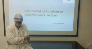 Sesión Clínica correspondiente a la unidad D. “Enfermedad de Alzheimer en pacientes con síndrome de Down”.
